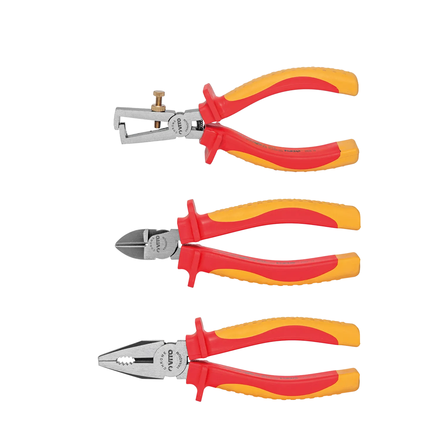 1. 3 PCS PLIER SET VDE 1000V